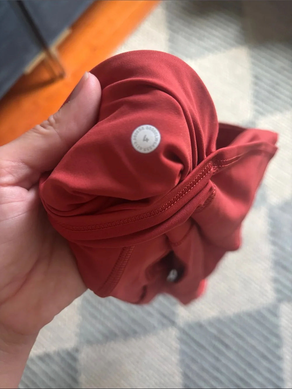 lululemon fast and free Crimson Mid-Rise Cropped Leggings